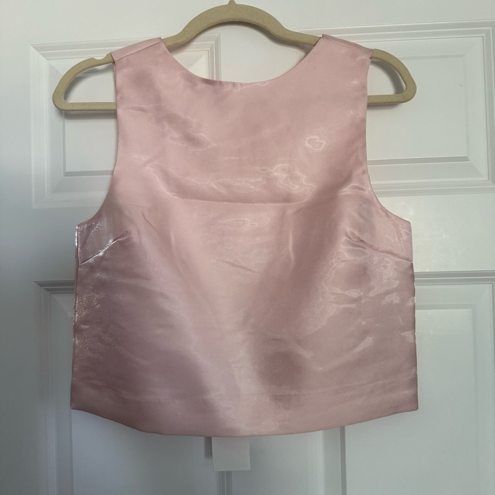 H&M Bow Back Sleeveless Top